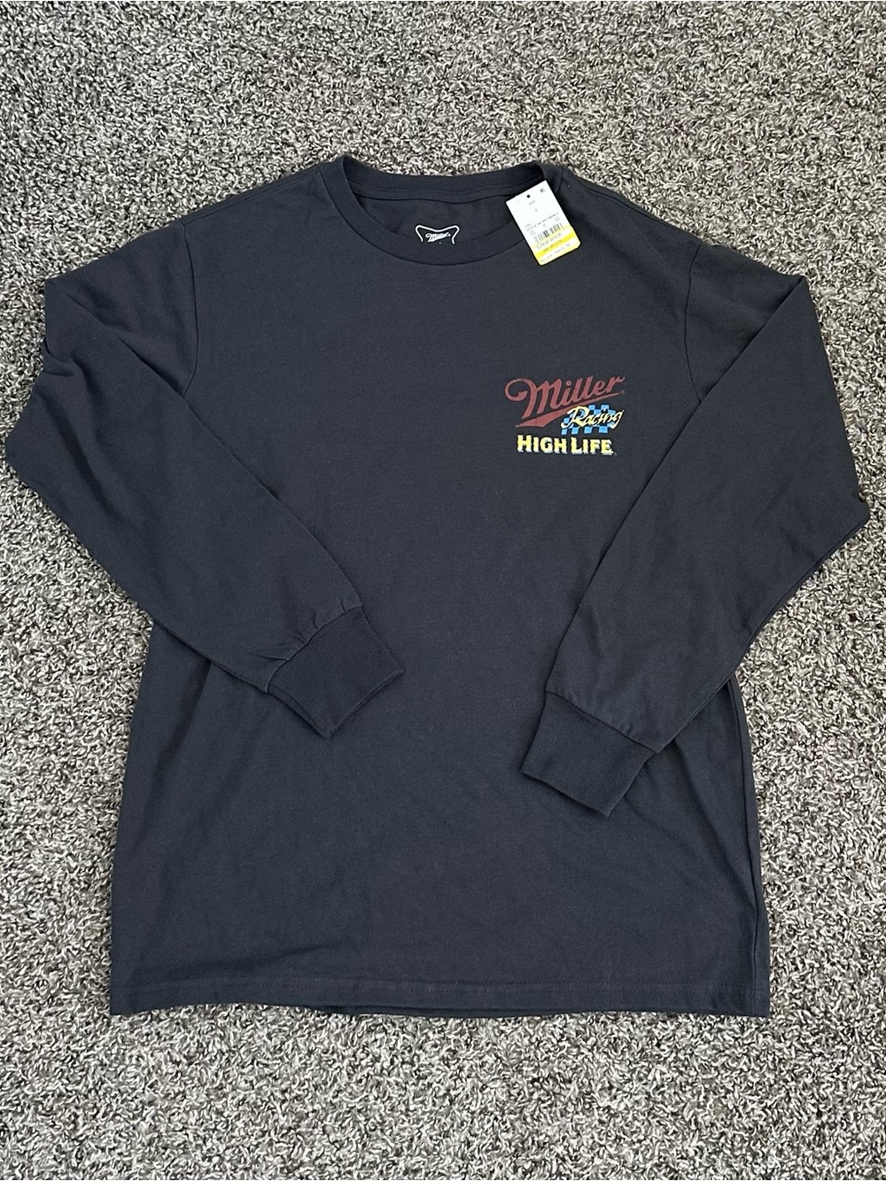 Target Miller High Life Black Long-Sleeve Tee